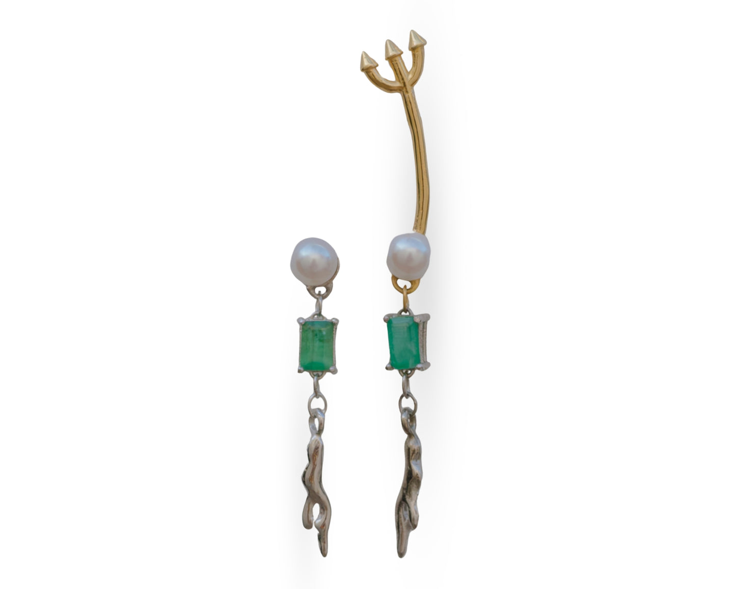 ARETES TRIDENTE Y CORAL