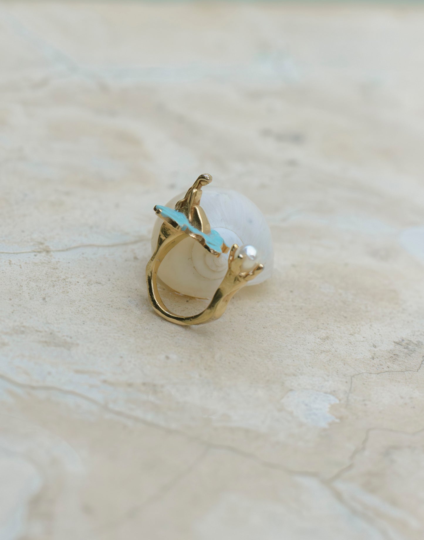 Anillo Nereida en el mar